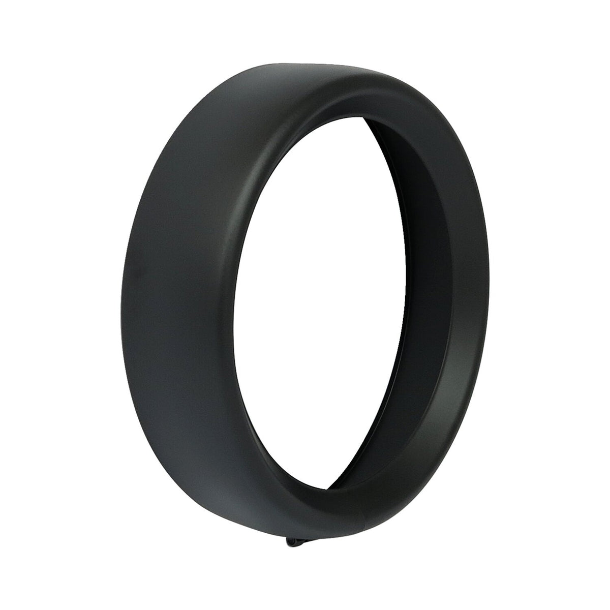 Recessed trim ring. 7" headlamp. Black