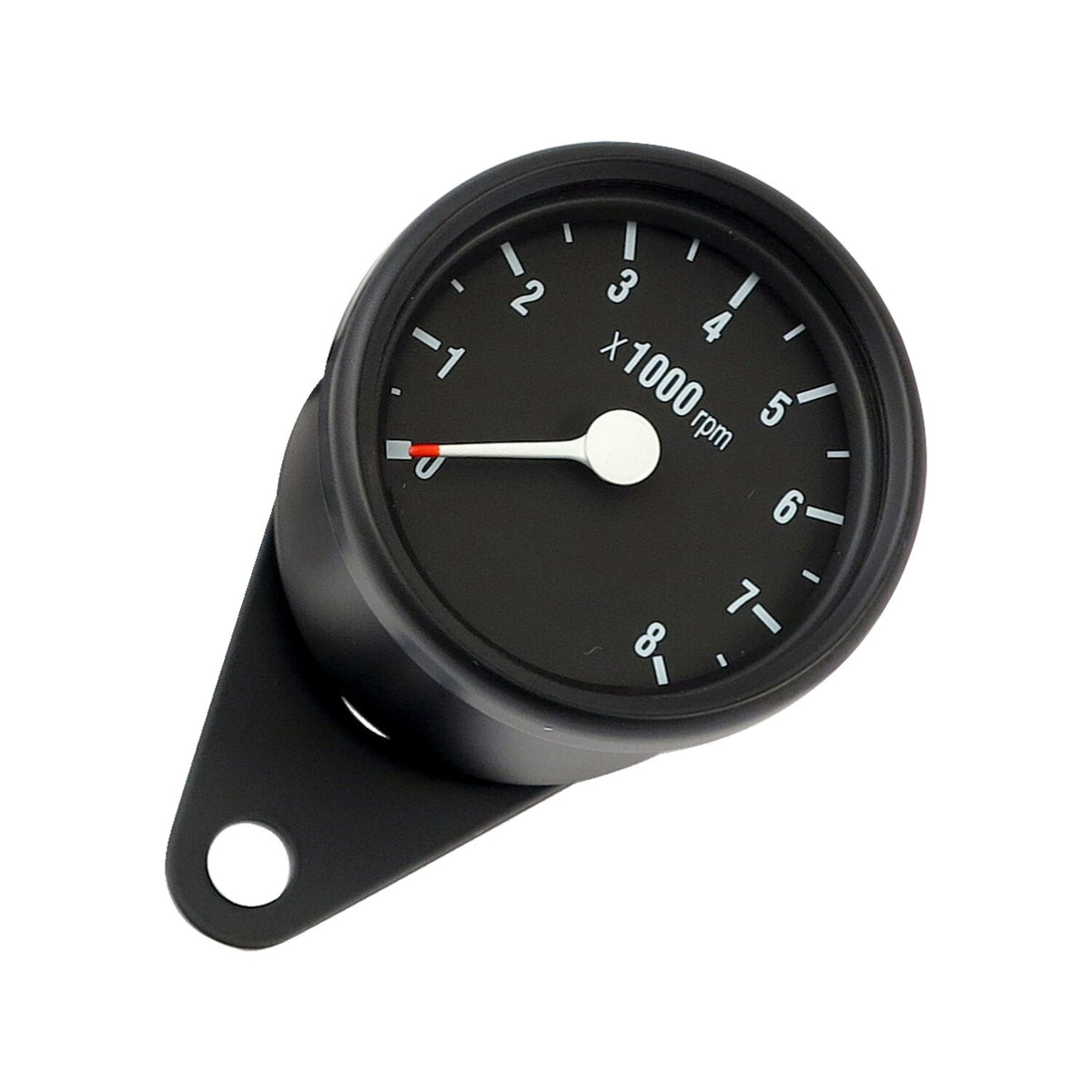 Mini tachometer, electronic. 8000 RPM. Black