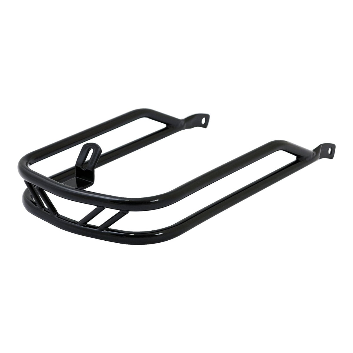 Touring fender rail, front. Black