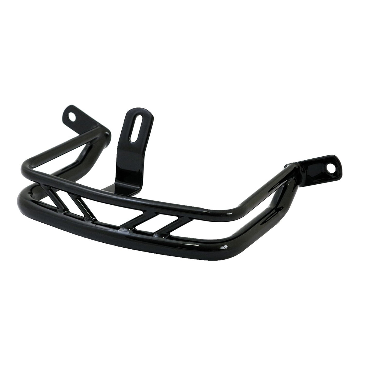 Touring fender rail, rear. Black