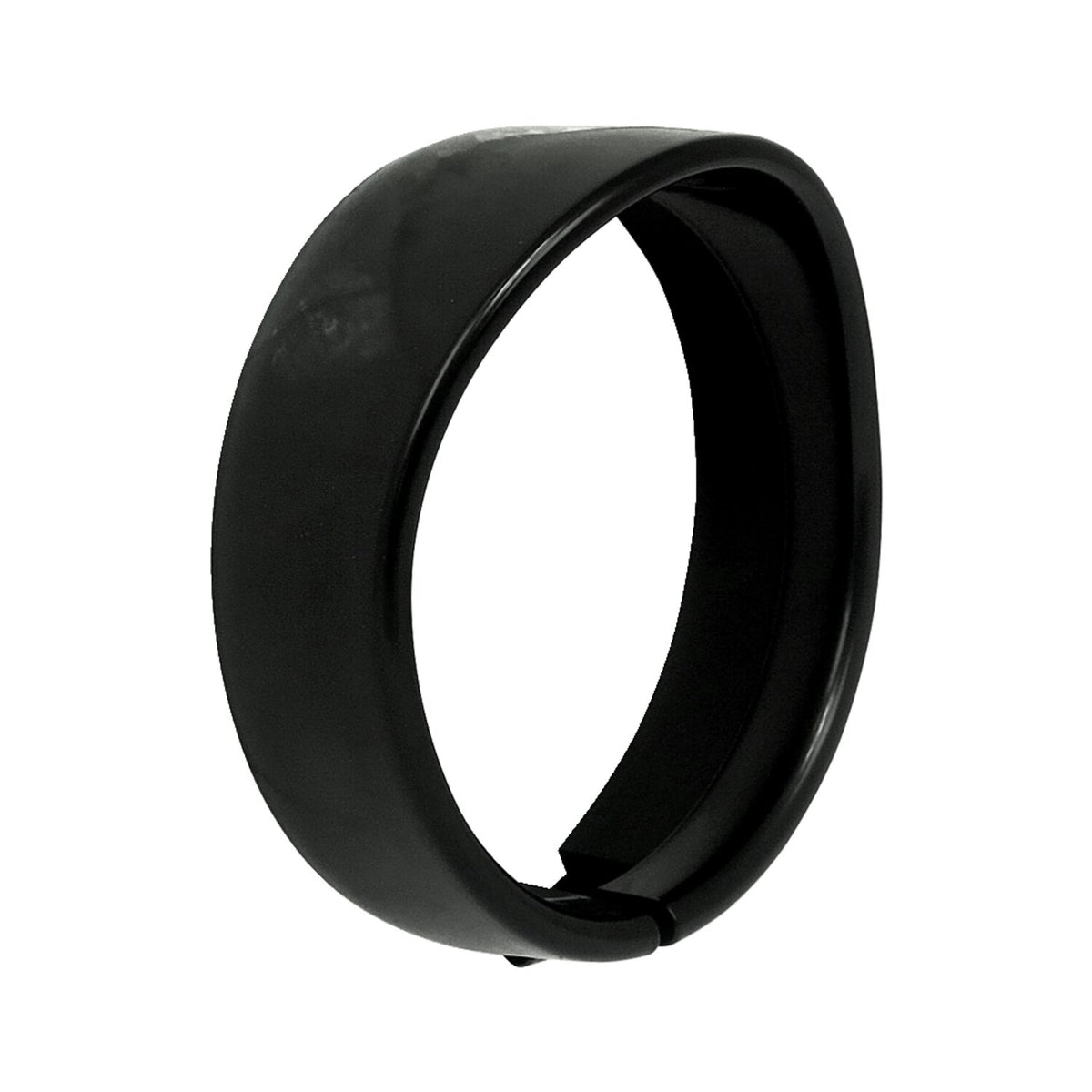 Recessed trim ring with visor. 5-3/4" headlamp. Black