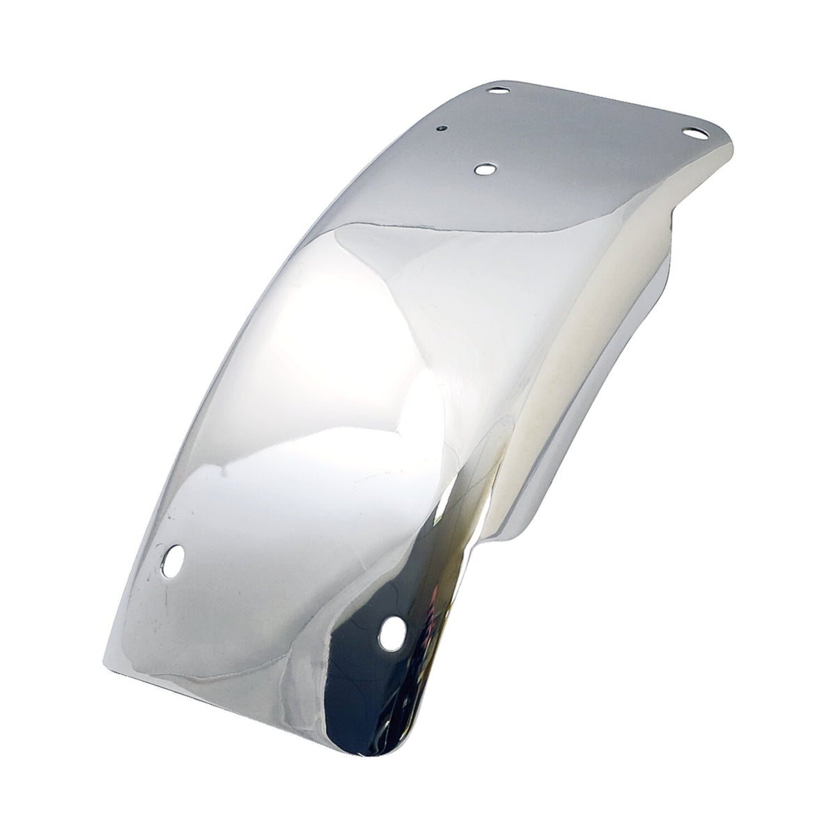 Splash guard, rear fender. Chrome