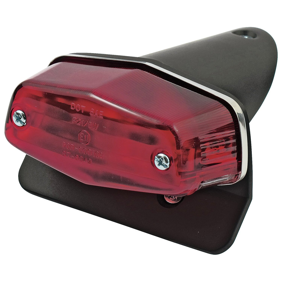Custom lucas taillight assembly. with bracket. Black