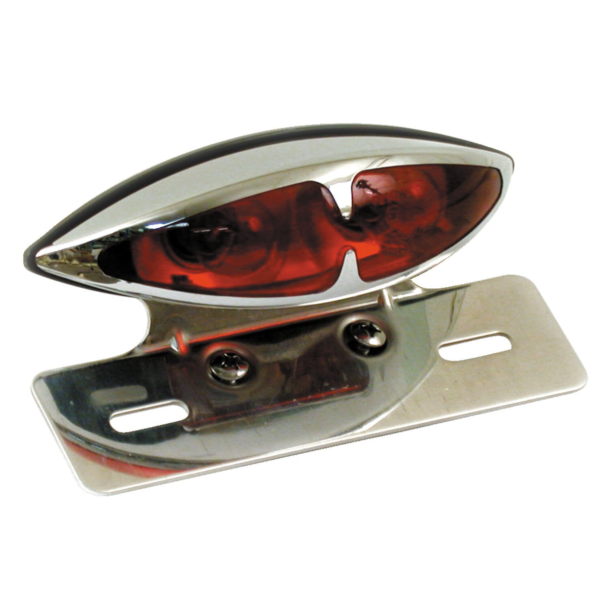 L.A. taillight kit. Dual bulb. license plate bracket. Chrome