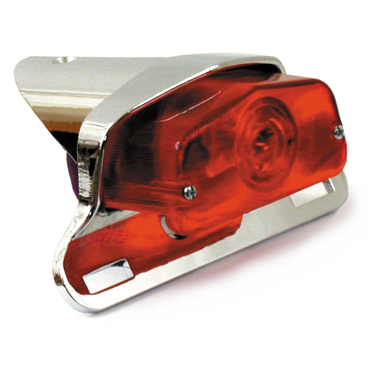 Lucas taillight assembly. with bracket. Chrome