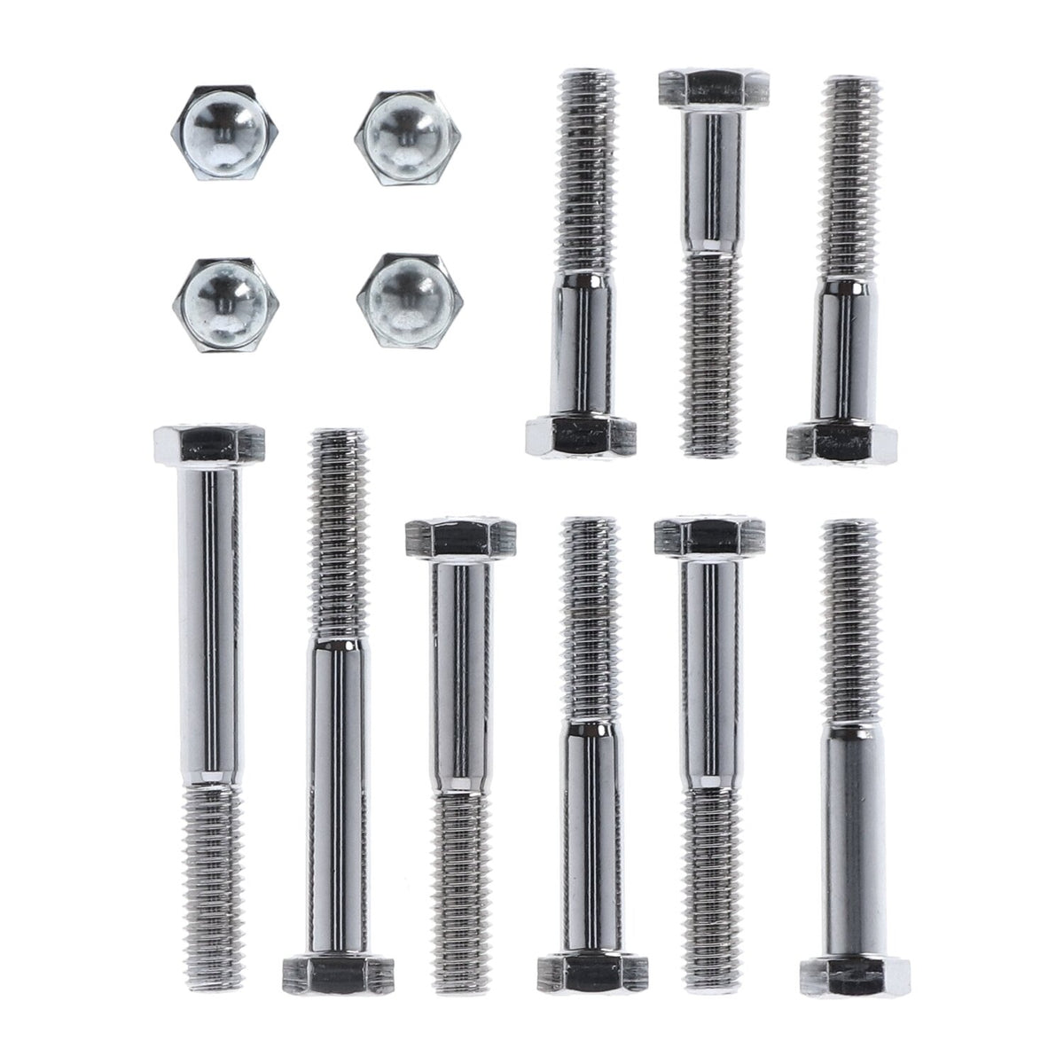Saddlebag support kit. Chrome