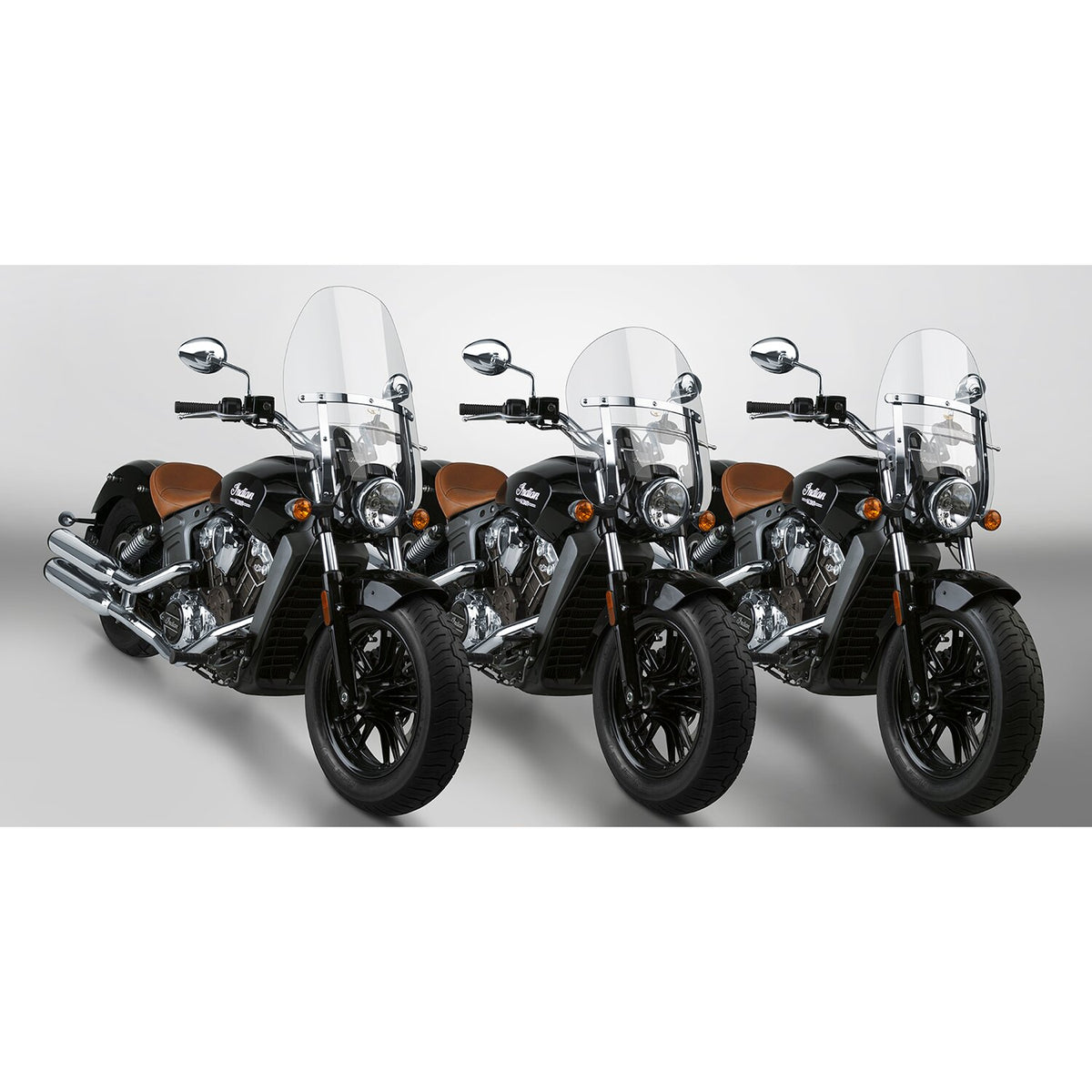 NC Custom Heavy Duty™ windshield - Light gray