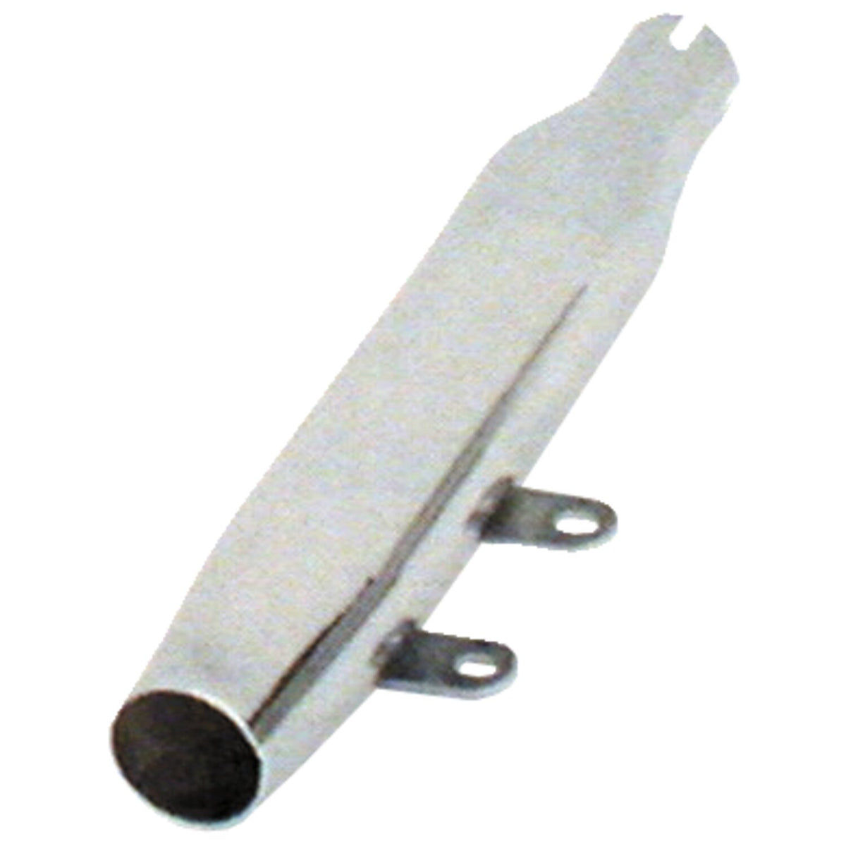 Paughco, Replacement muffler. Tapered. Chrome