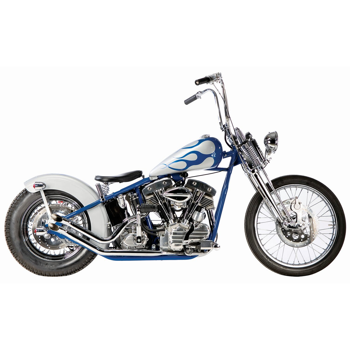 Paughco, Upswept head pipes - Gooseneck. over Transmission