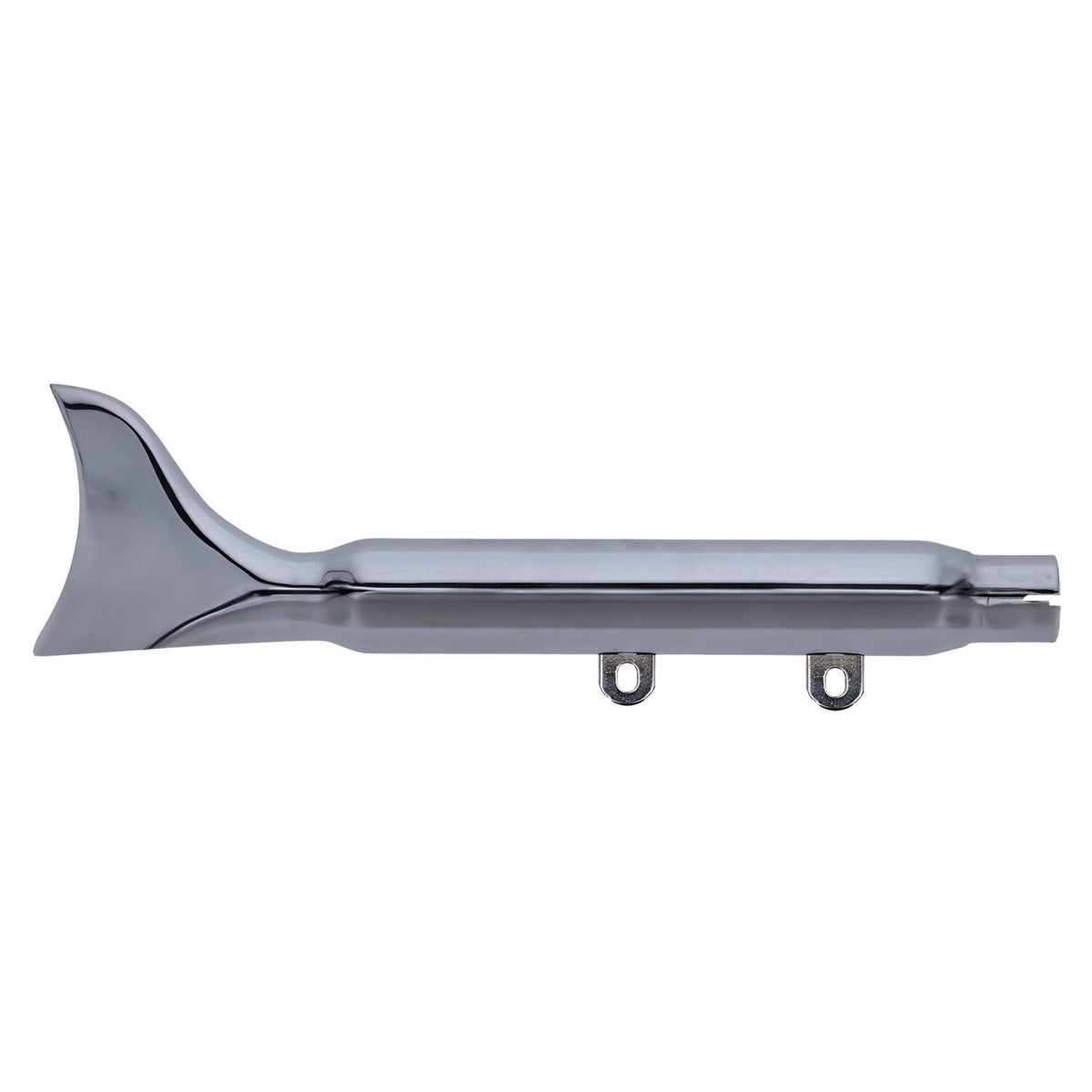 Paughco, Replacement muffler. Fishtail. Chrome