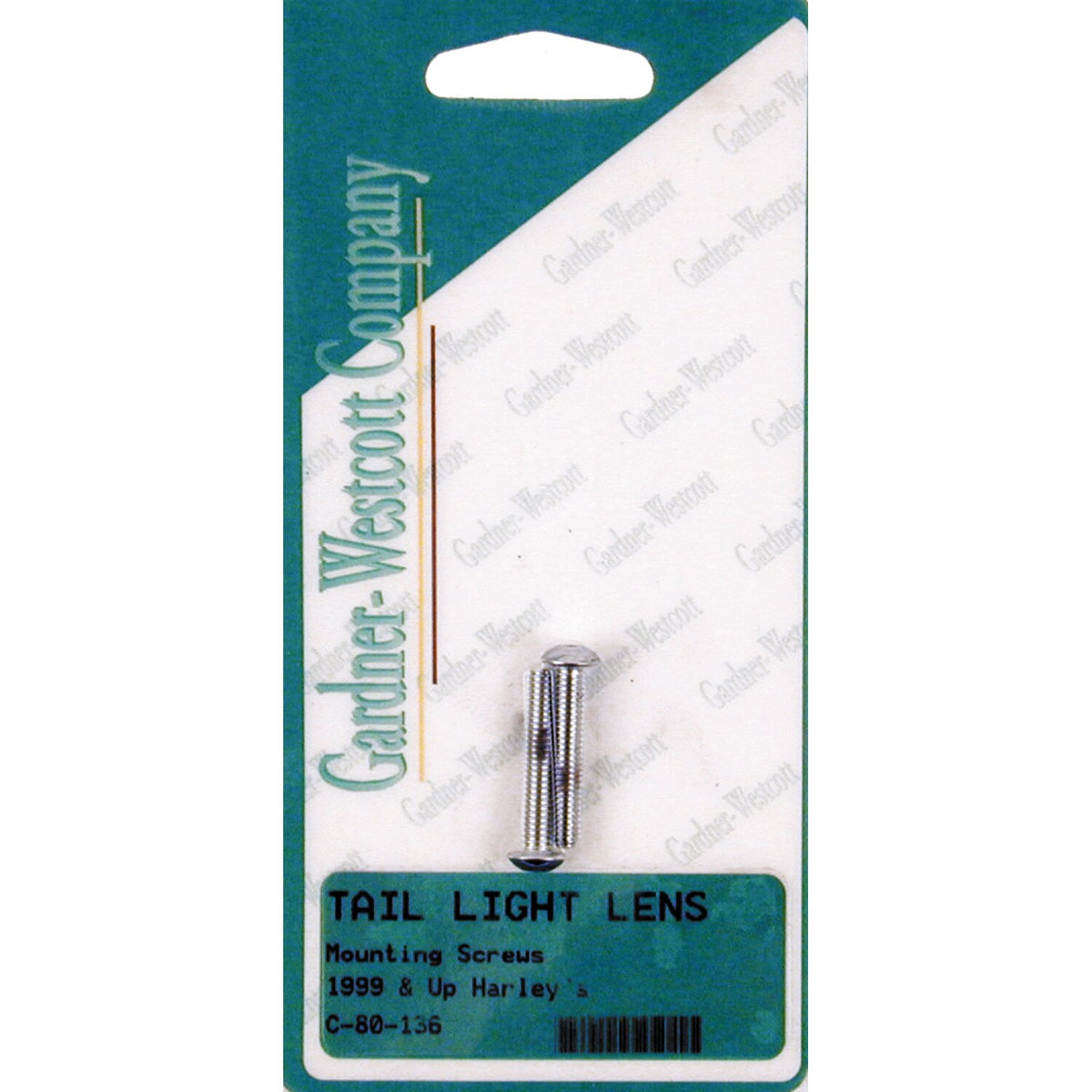 GW, taillight lens mount kit. Button head. Chrome