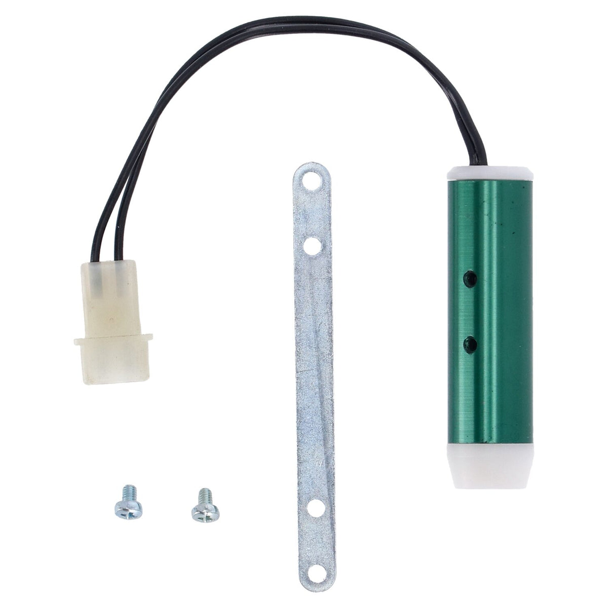 Dynatek, custom shift light. Green anodized
