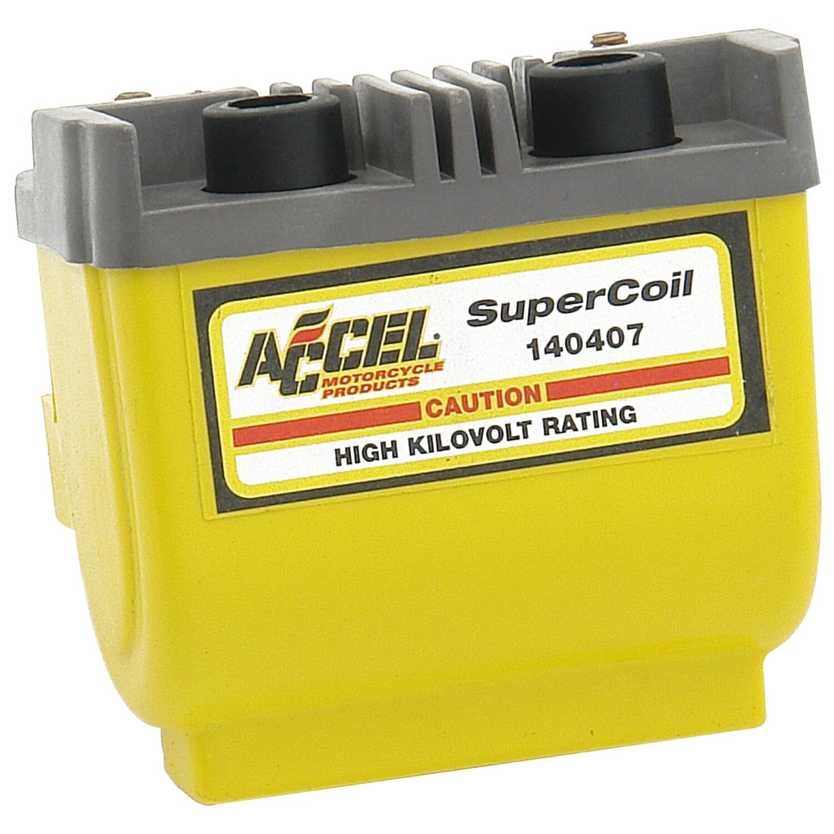 Accel, HEI Super coil 12V / 2.3 ohm. Yellow