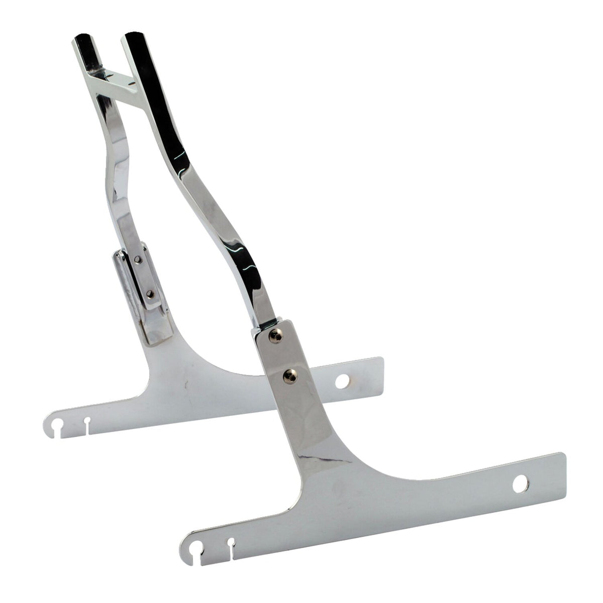 Sissybar side plates rigid mount