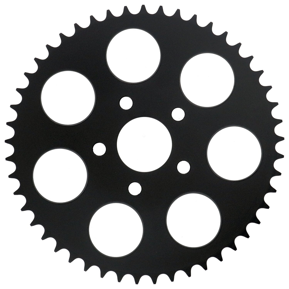 Rear sprocket, black. 49t
