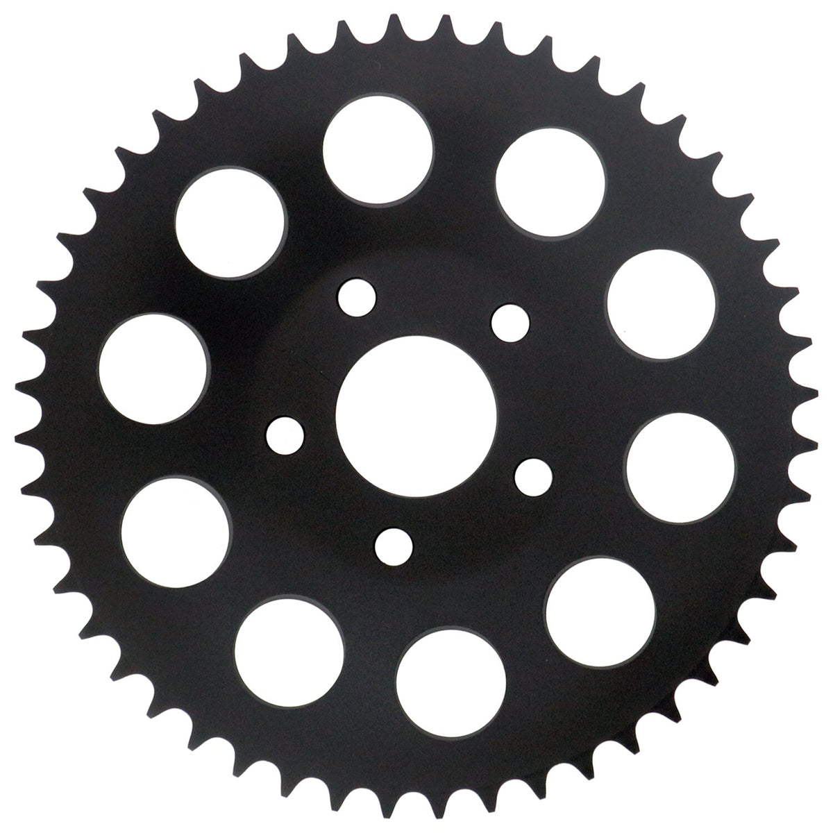 Rear sprocket, black. 48t