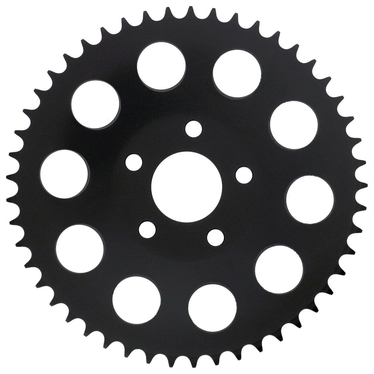 Rear sprocket, black. 49t