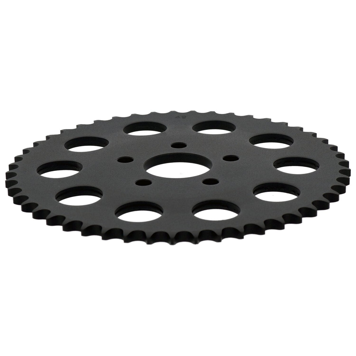 Rear sprocket, black. 49t