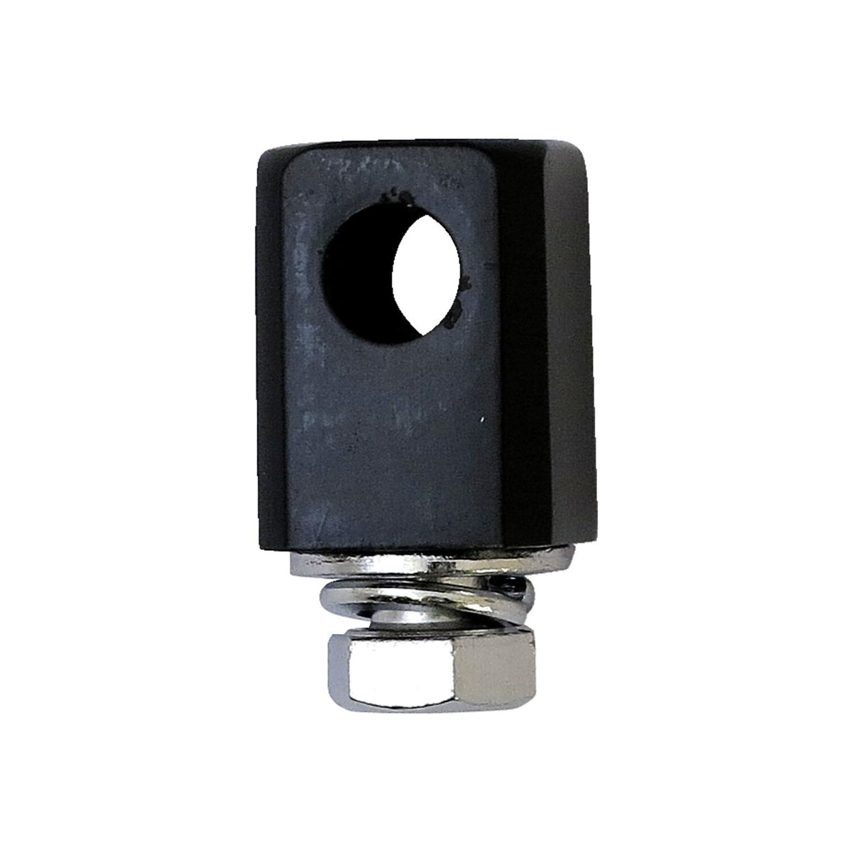 Bates style headlamp mount block. Black