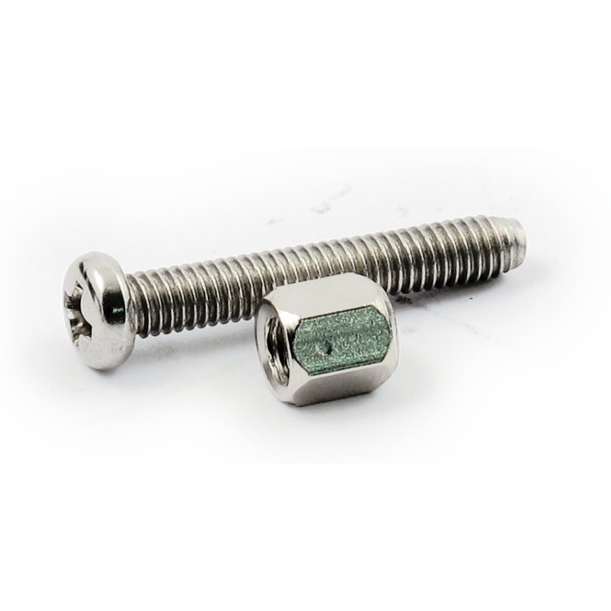 Trim ring screw kit, for Bates style headlamps. Chrome