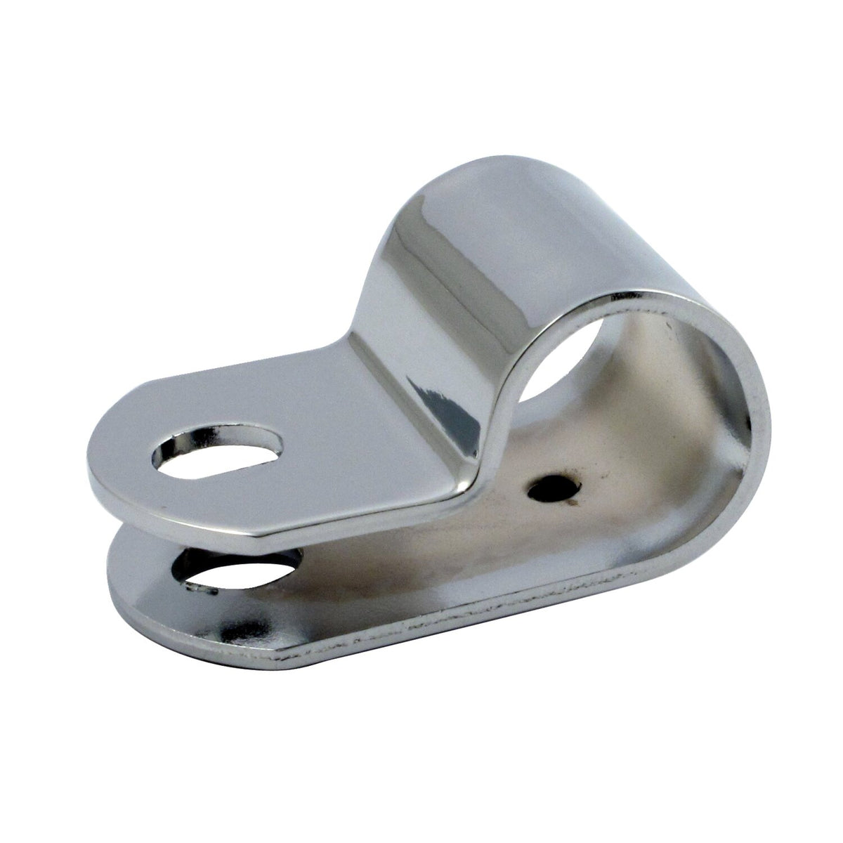 Spotlamp / passing lamp mounting clamp. Chrome