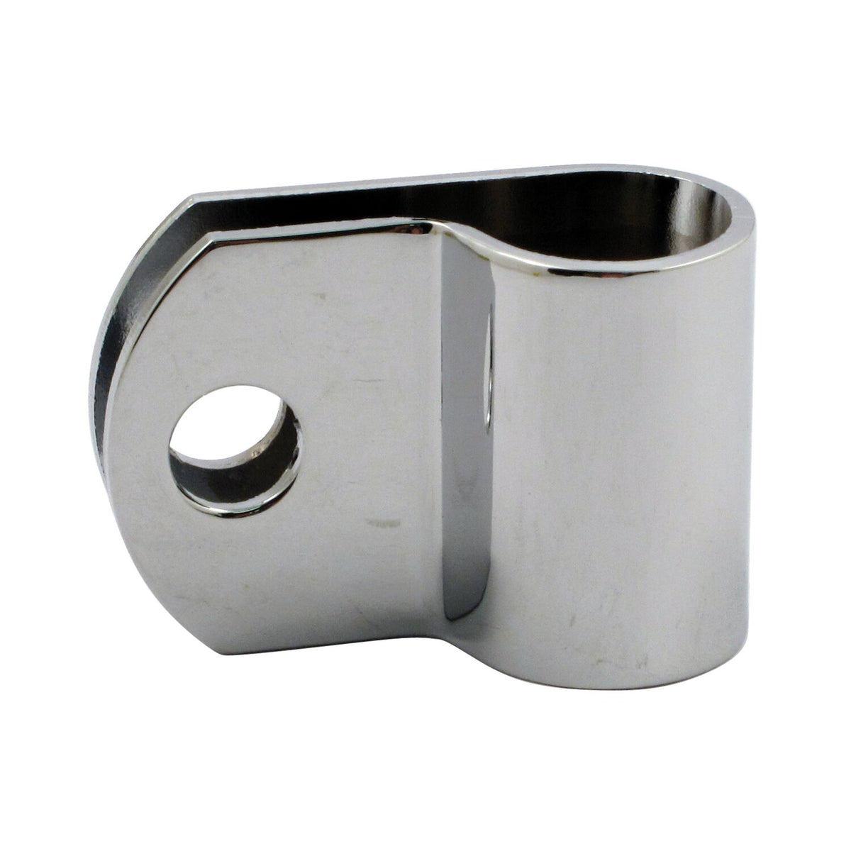 Spotlamp / passing lamp mounting clamp. Chrome