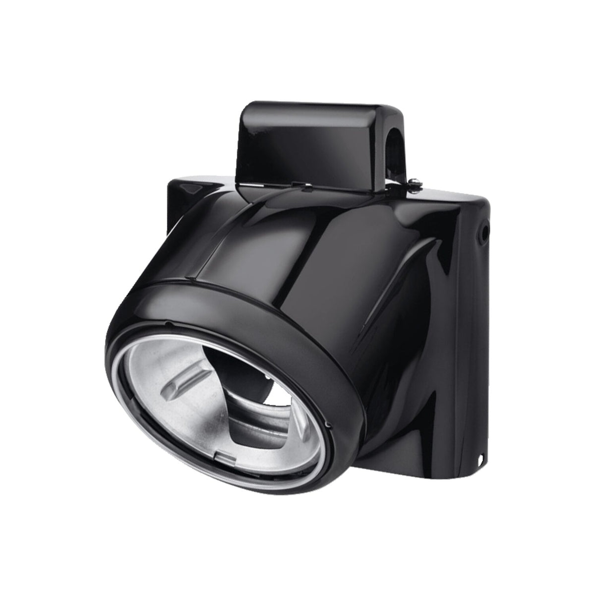 7" headlamp housing kit. Gloss black