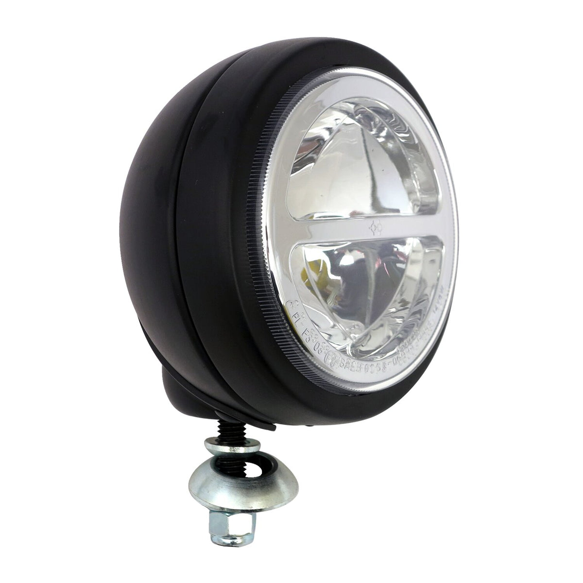 4-1/2" FL style LED spotlamp. Black