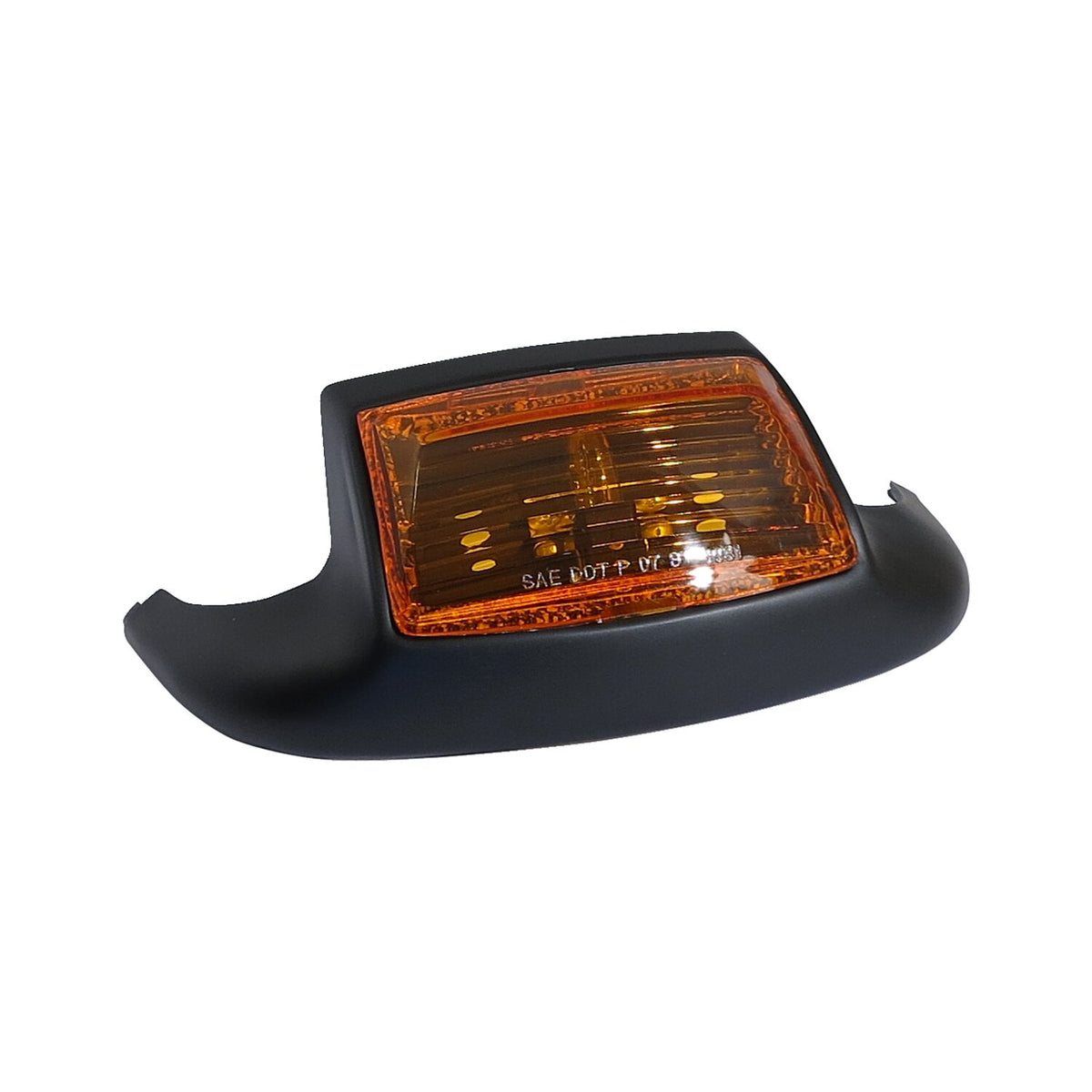 Fender tip with light, front