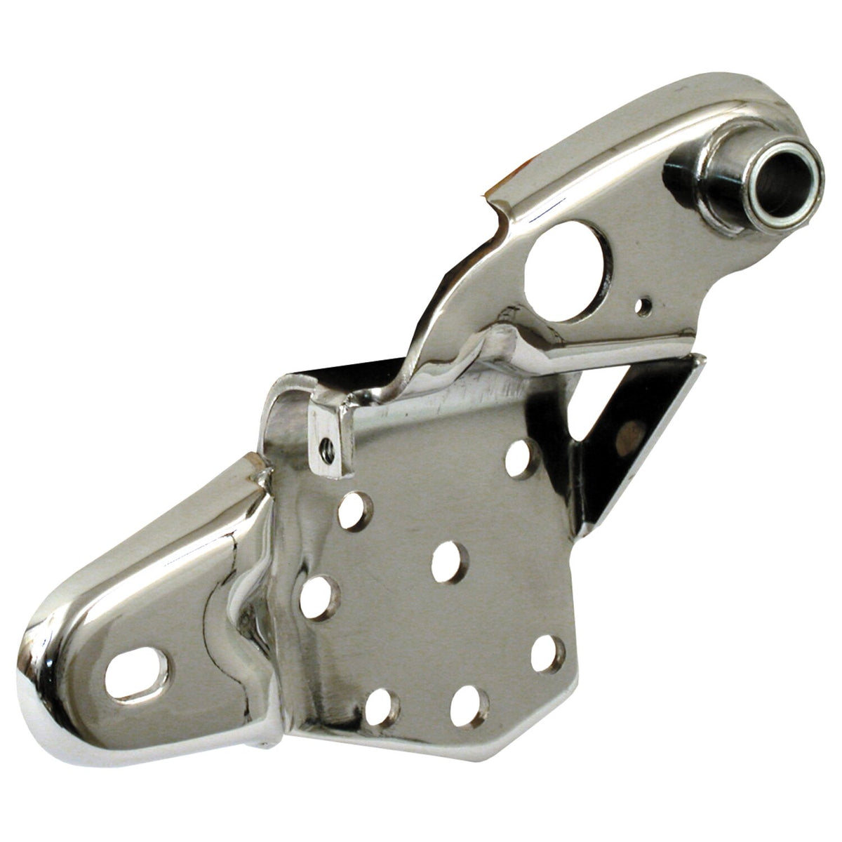 Shifter lever support bracket. Chrome