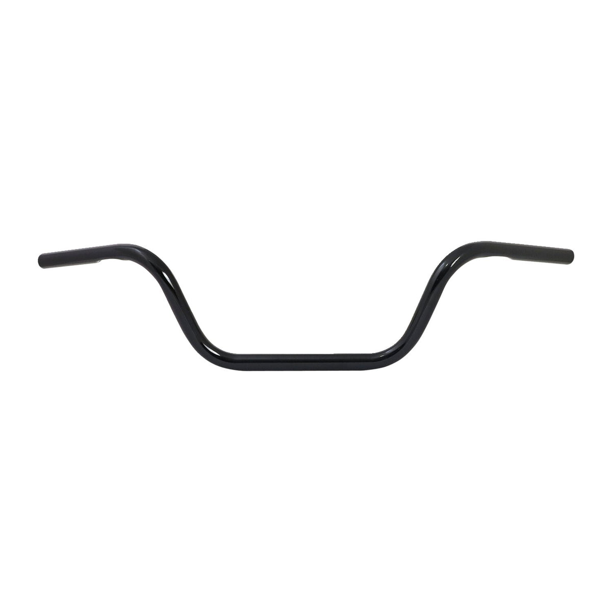 Handlebar, custom bar 1". Gloss black