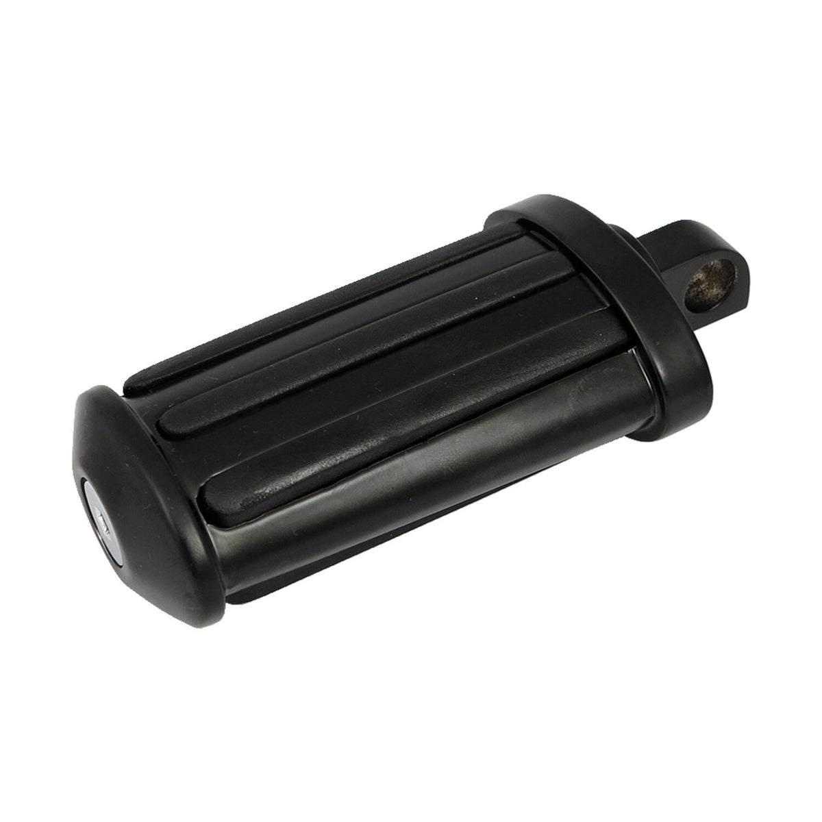 Rail kick pedal. flat style. with rubber inlays. Black