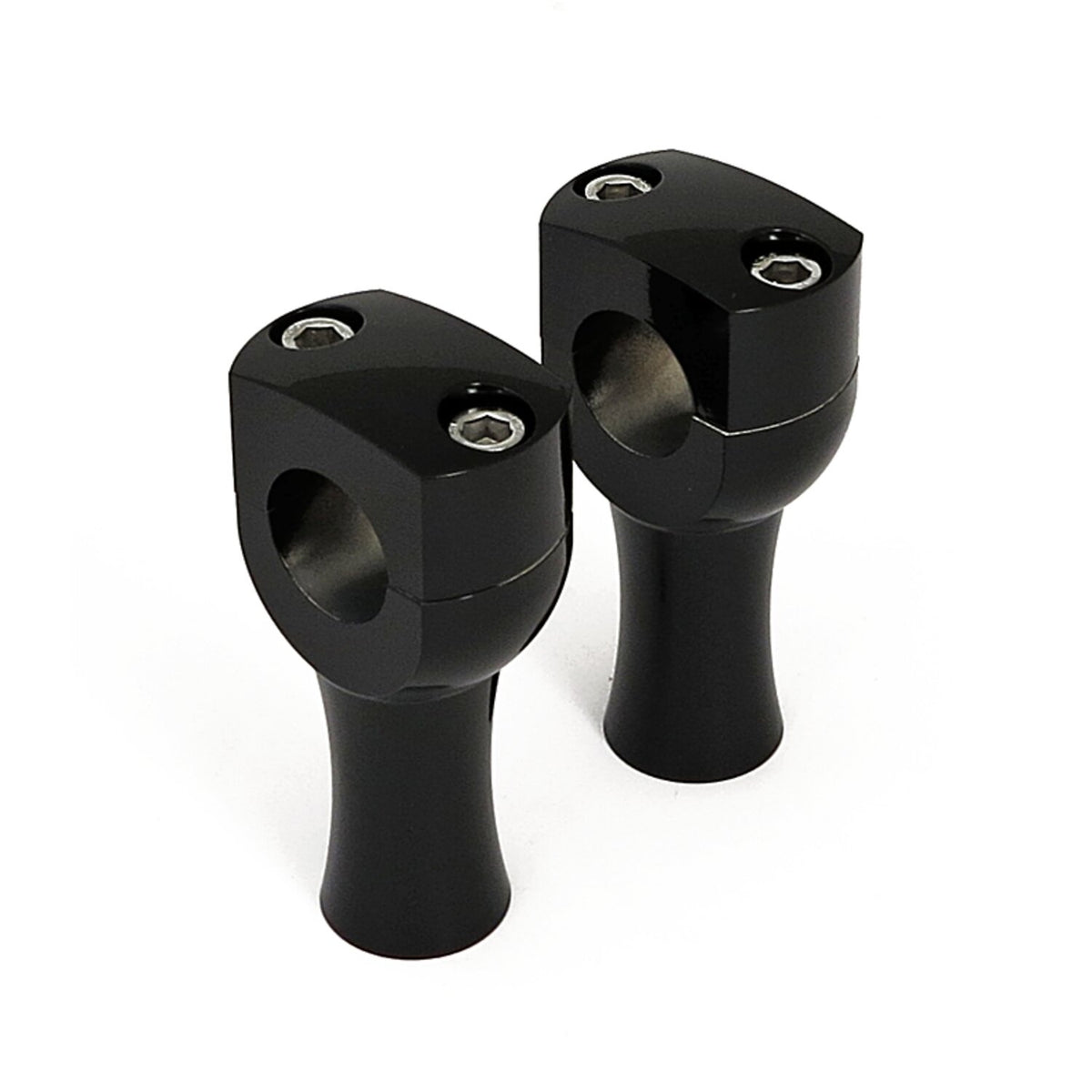 Dighton 3" domed risers. Black