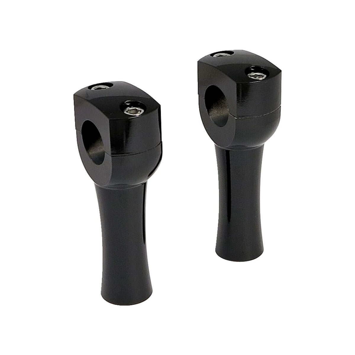 Dighton 4" domed risers. Black
