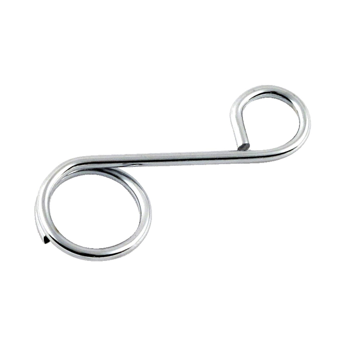 Fuel & oil hose guide wire. Chrome