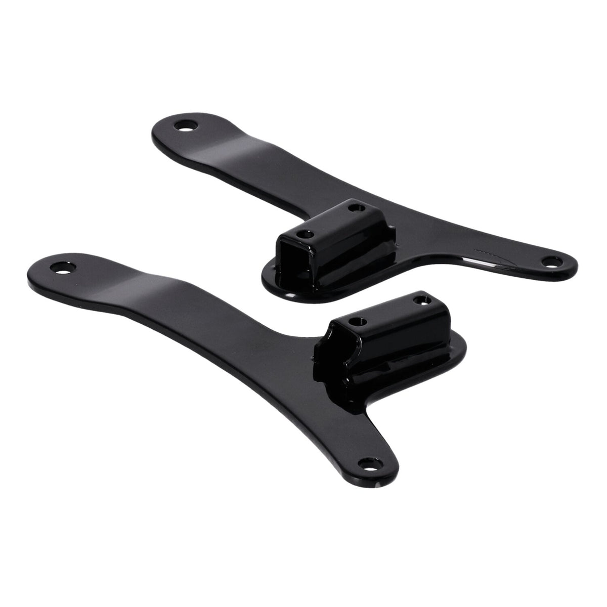 Sissybar side plates rigid mount