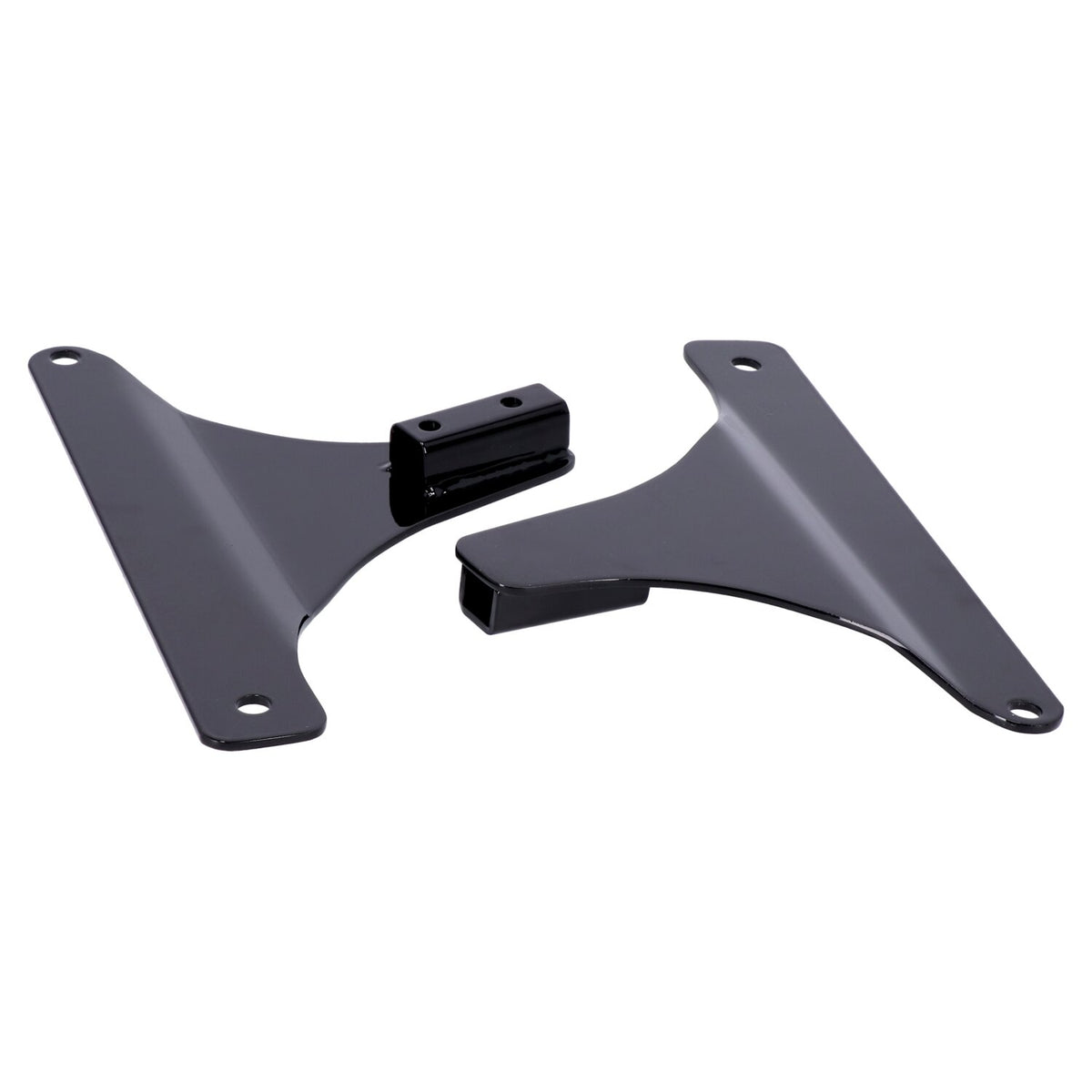 Sissybar side plates rigid mount