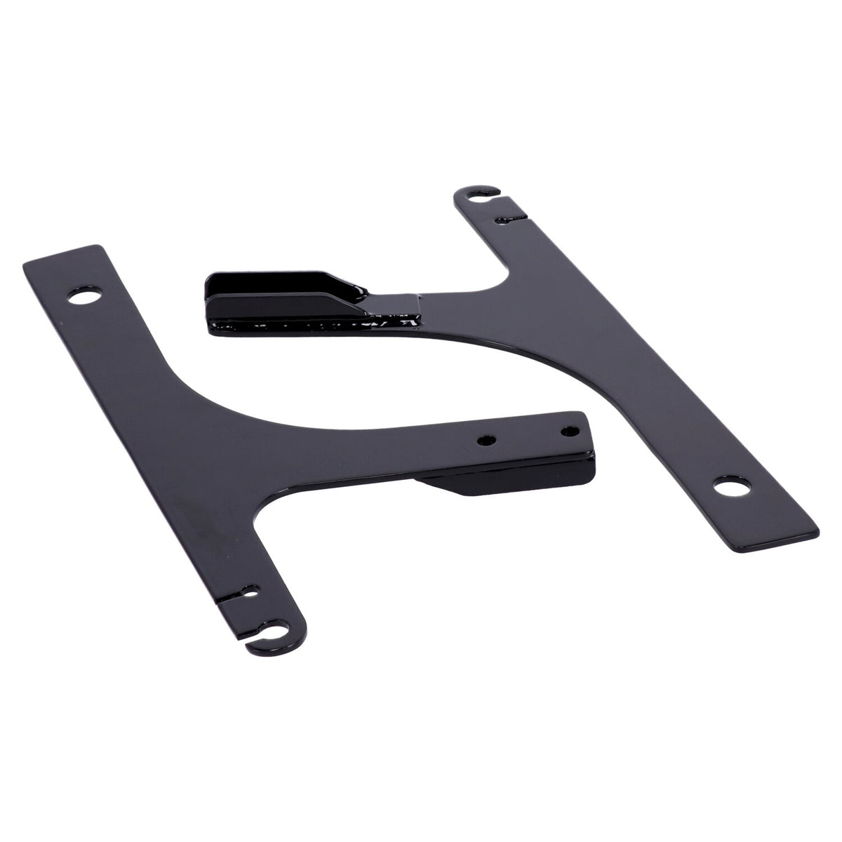 Sissybar side plates rigid mount