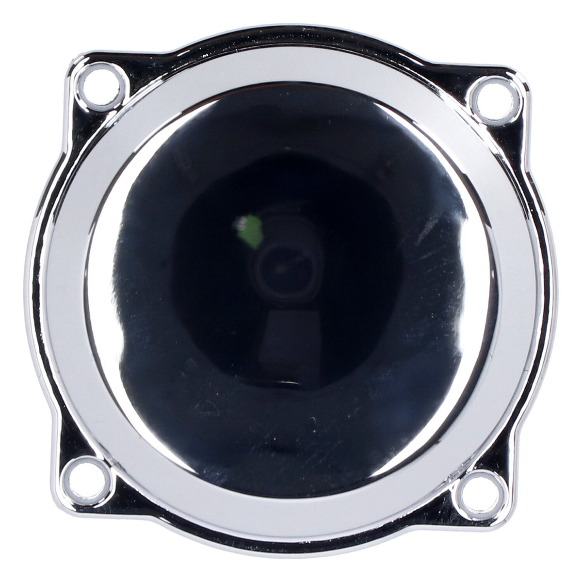 CV carb top cover. Chrome