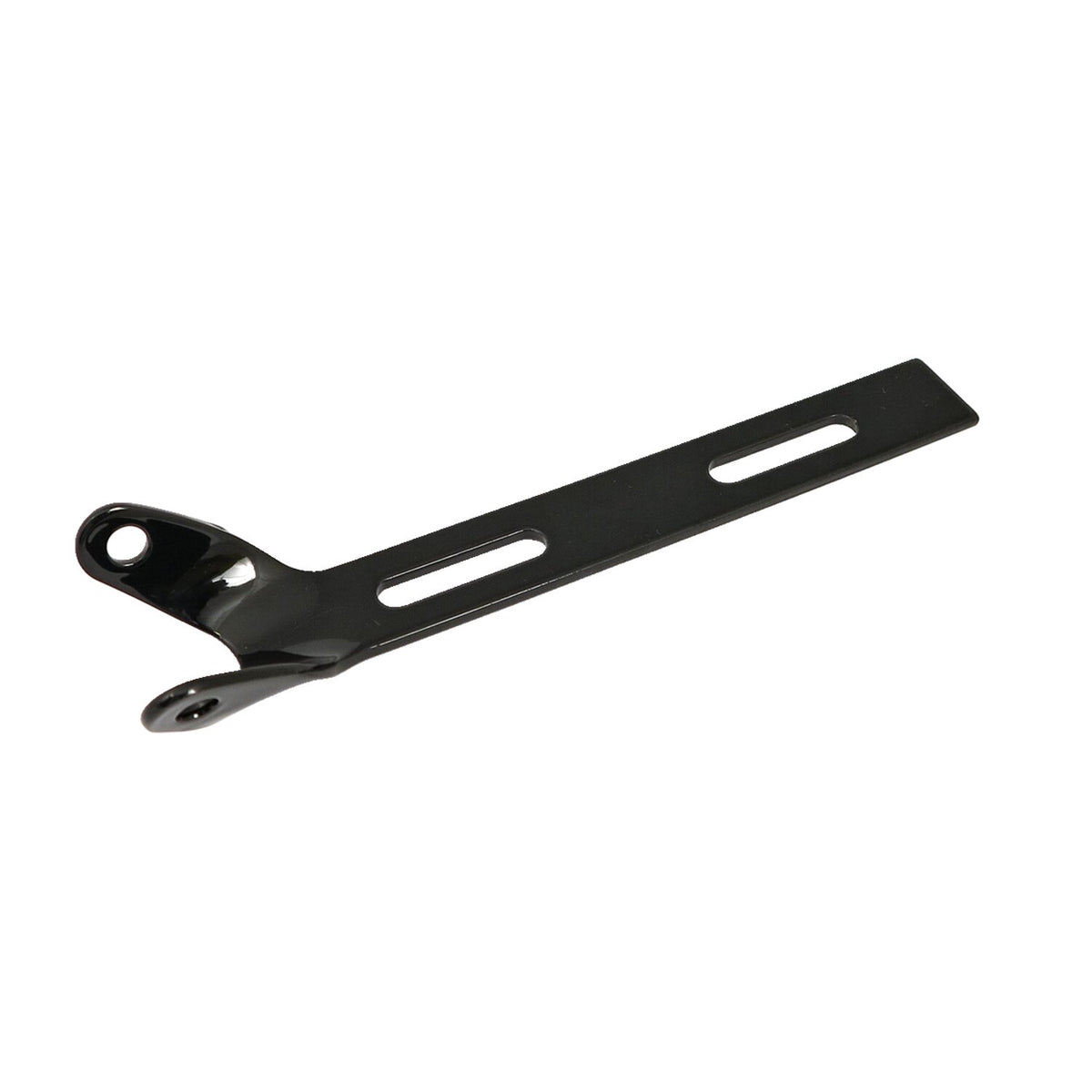 Universal solo seat hinge, round mount. Black