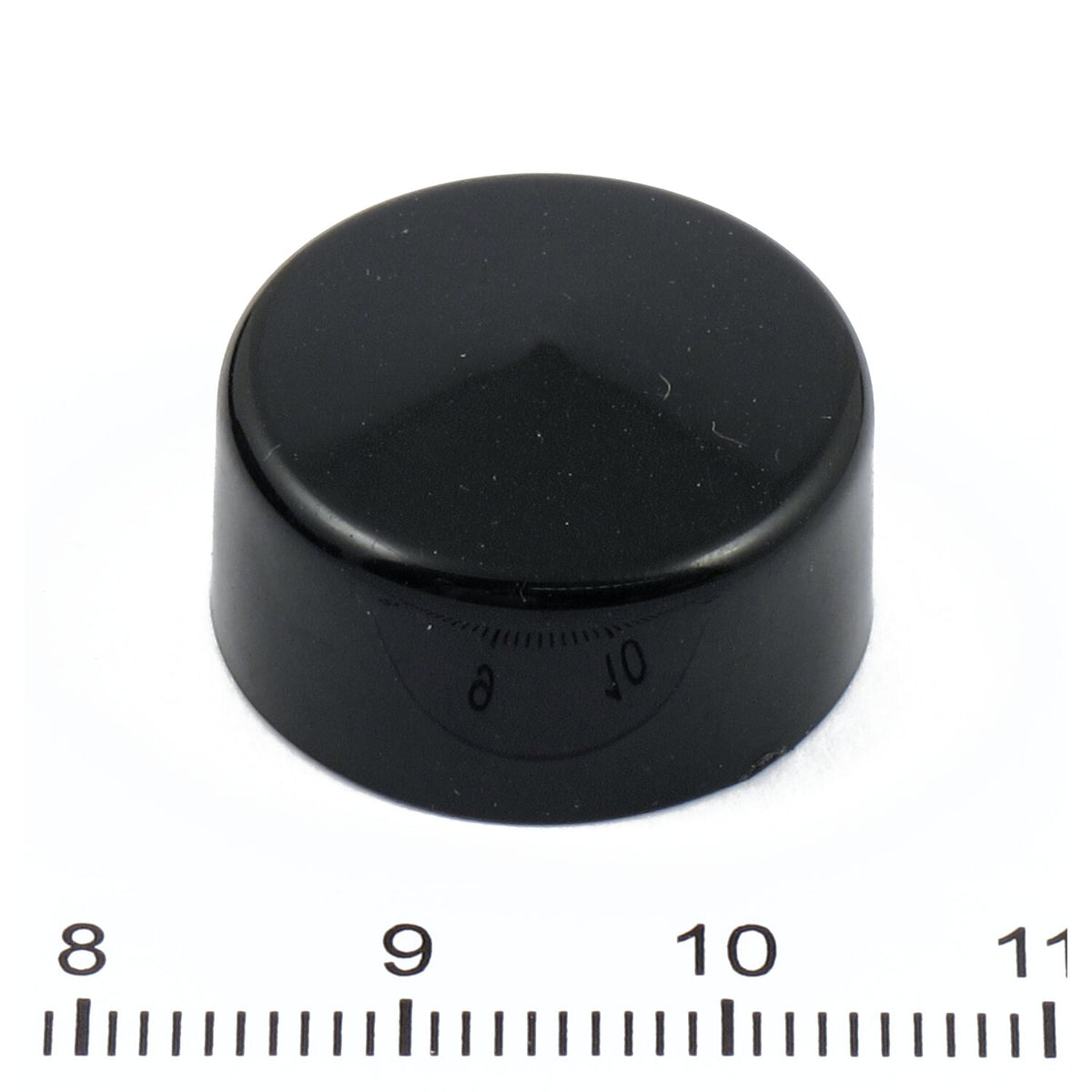 Smoothtopps push-on bolt covers 5/8" hex bolts/nuts. Black