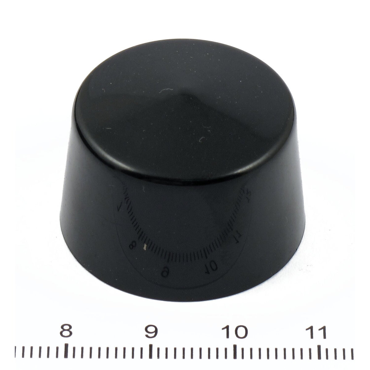 Smoothtopps push-on bolt covers 15/16" hex bolts/nuts. Black