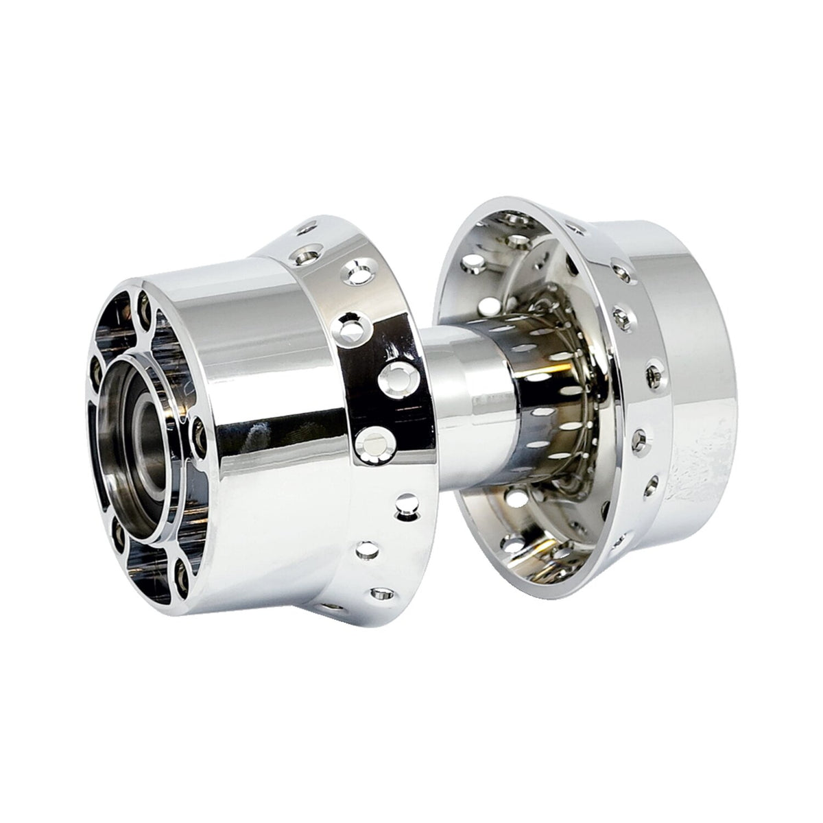 Rear wheel hub, with ABS