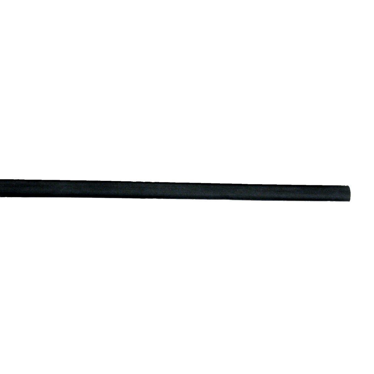 Heat shrink tube. 120cm, 3/16" (4.8 to 2.4mm). Black