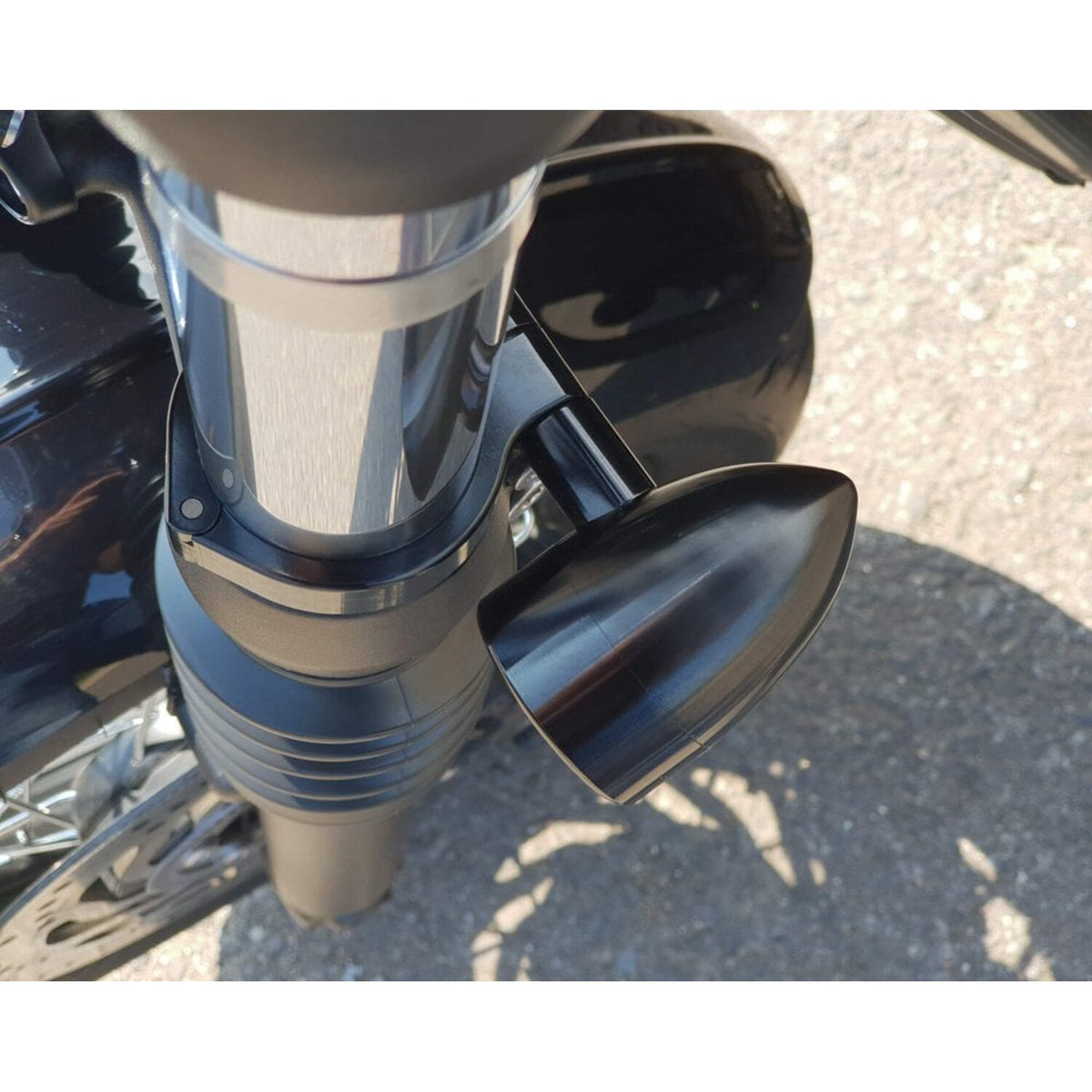 Motone, Wrap-around turn signal brackets, 47mm forks