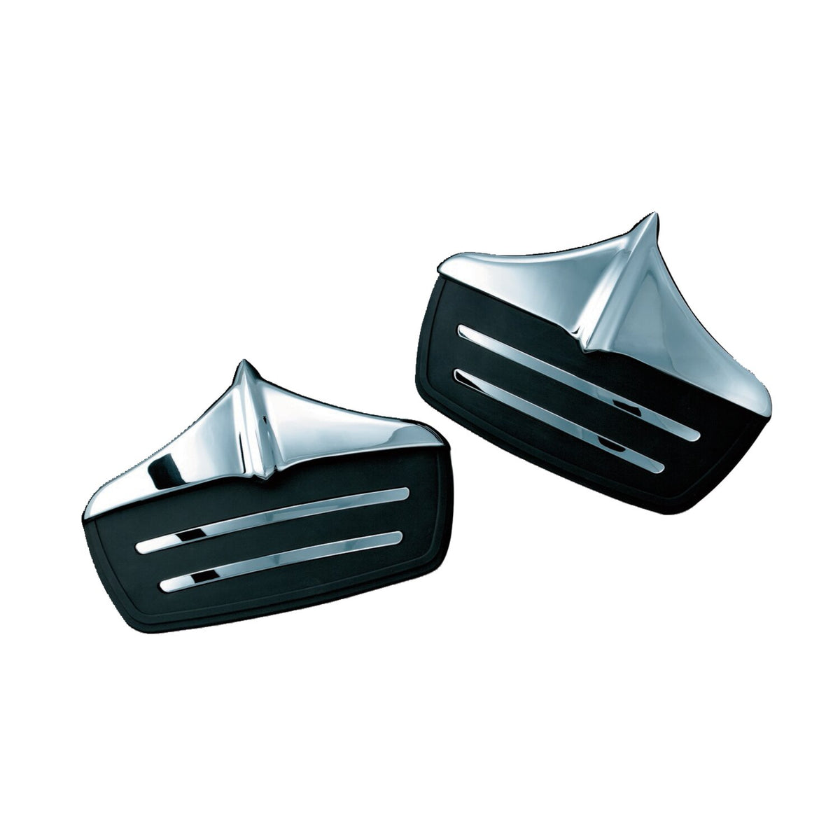Kuryakyn, Trike mud flaps. Chrome
