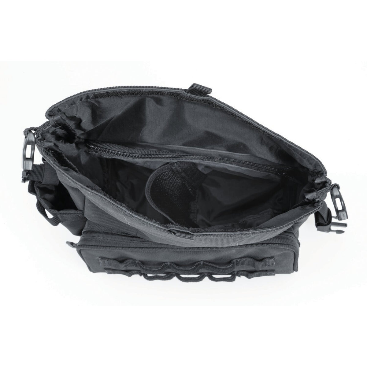 Kuryakyn, Hoodrat universal swing arm bag, black
