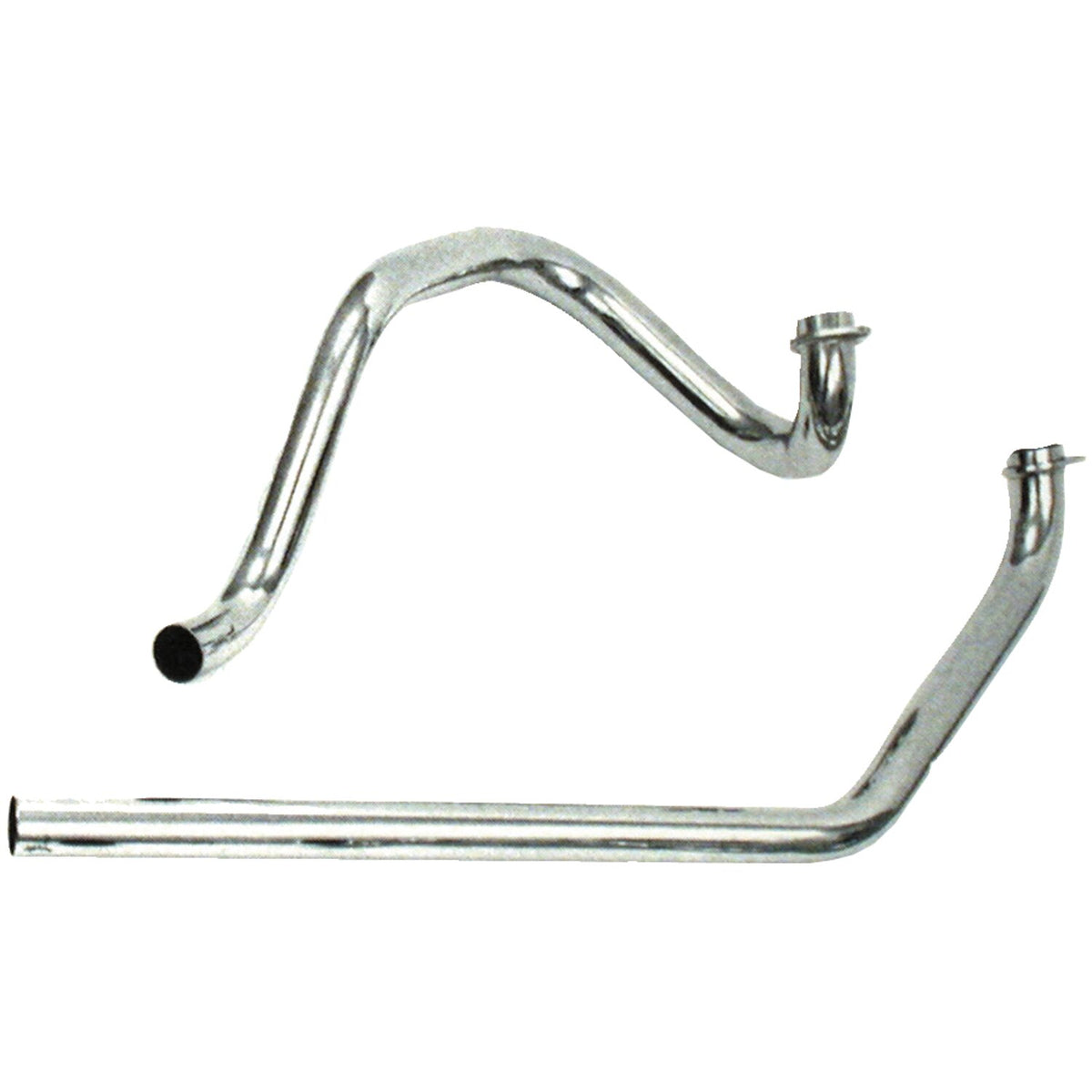 Paughco, Independent dual head pipes. Chrome