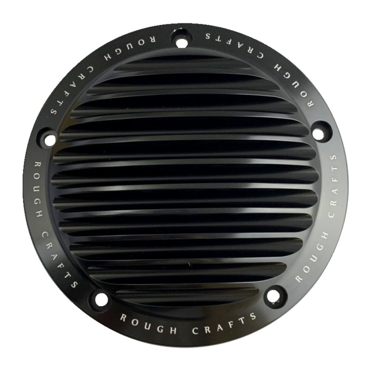 Rough Crafts, finned derby cover. Black