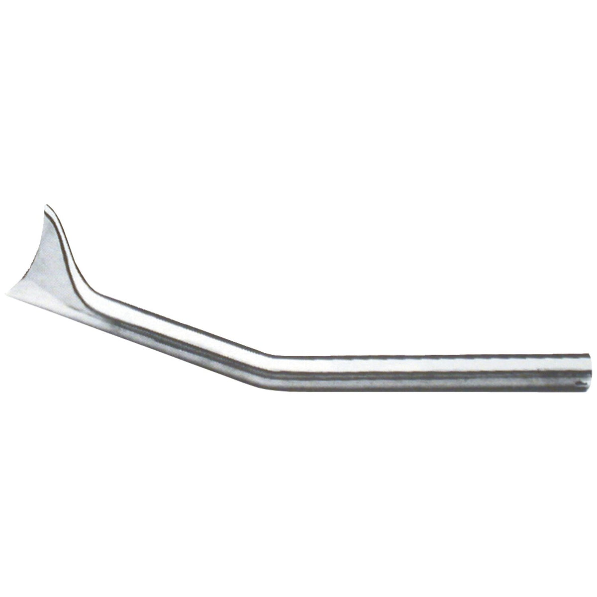 Paughco, Upswept Fishtail extension. 31" long. Chrome